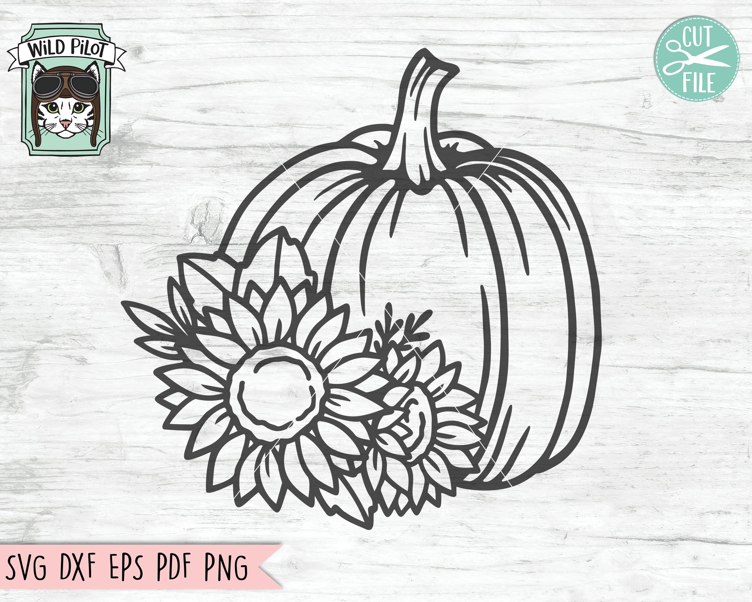 Free Free 80 Pumpkin And Sunflower Svg SVG PNG EPS DXF File