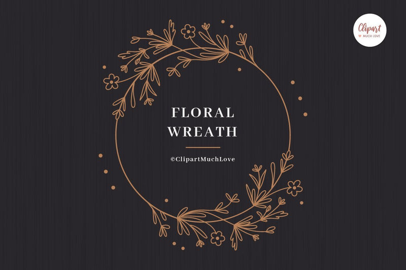 Free Free 259 Wildflower Wreath Svg Free SVG PNG EPS DXF File