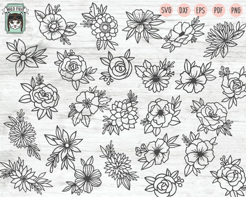 Free Free 349 Flower Doodle Svg SVG PNG EPS DXF File