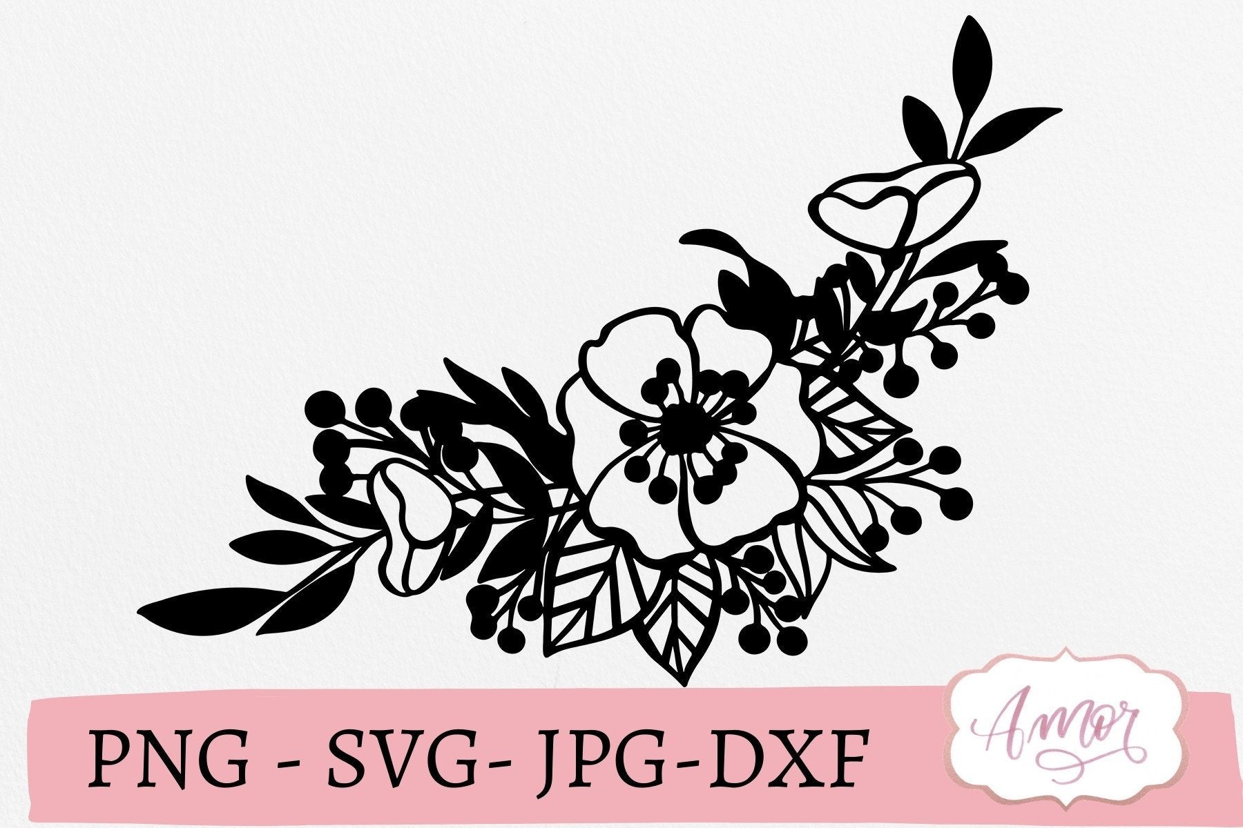 Free Free 332 Flower Corner Border Svg Free SVG PNG EPS DXF File