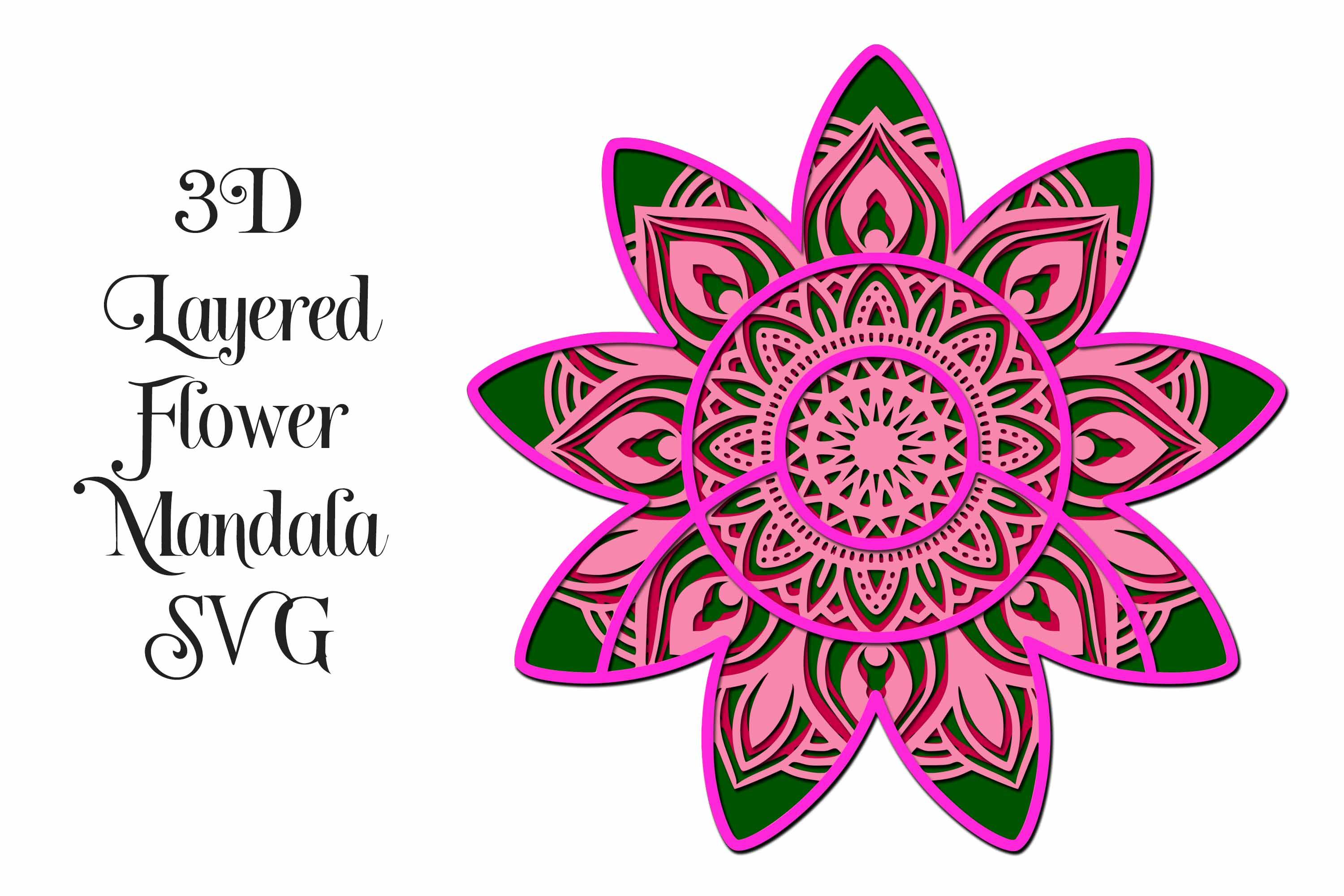 Free Free 308 Layered Flower Mandala Svg SVG PNG EPS DXF File