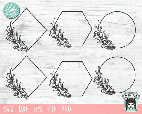 Free Free 248 Hexagon Flower Frame Svg SVG PNG EPS DXF File