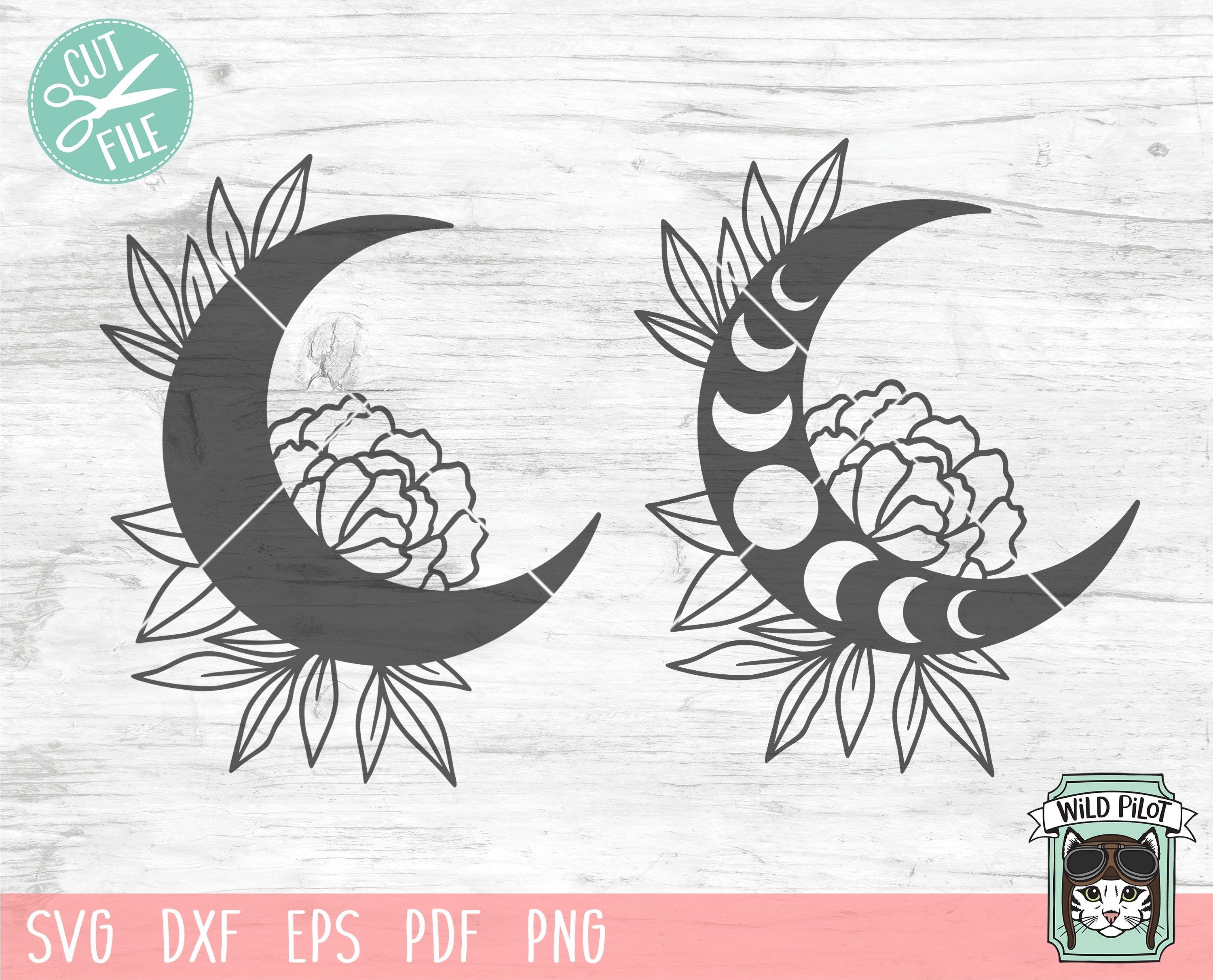 Free Free 137 Flower Moon Svg SVG PNG EPS DXF File