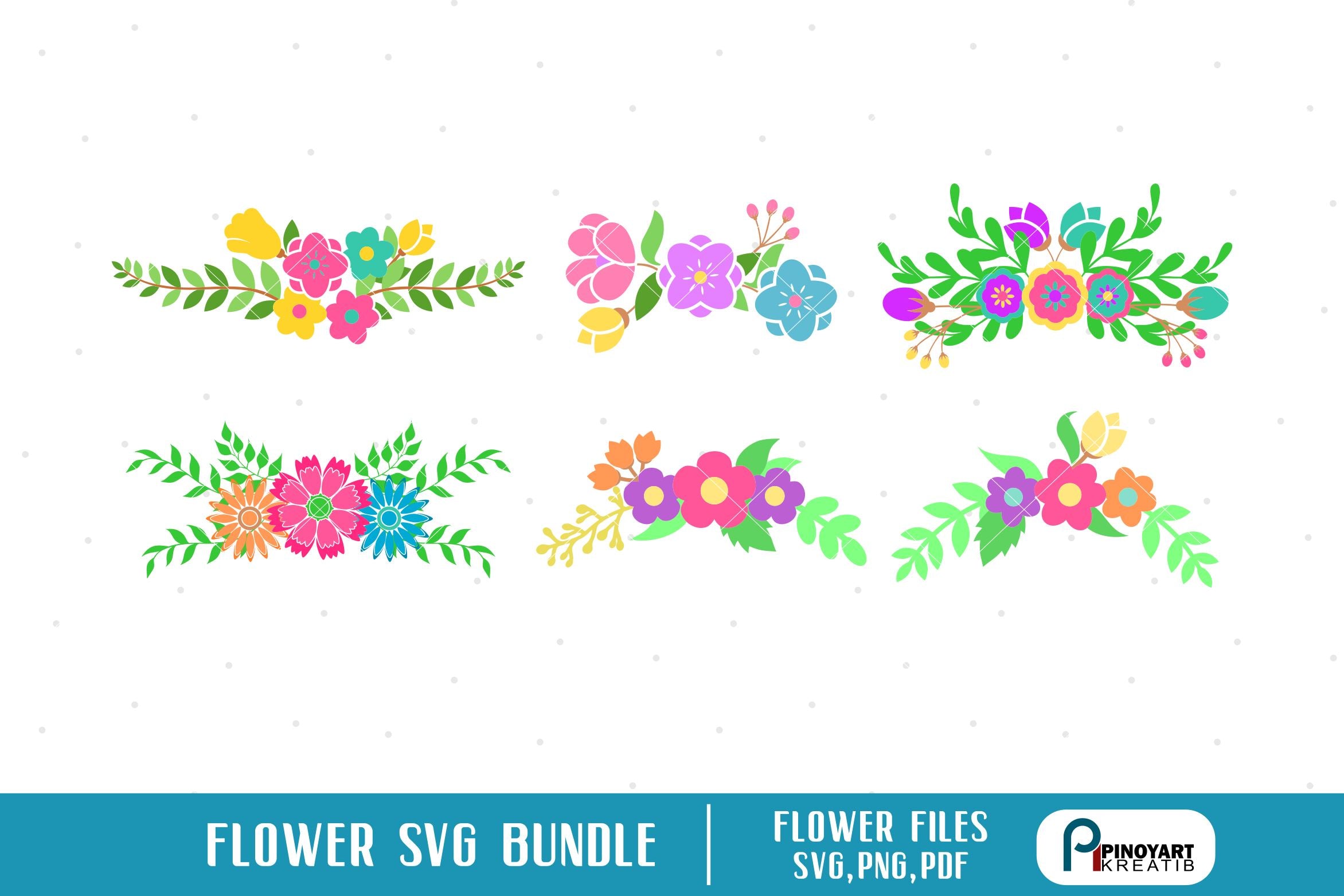 Download Flower Svg Bundle So Fontsy