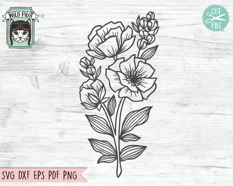 Free Free 279 Flower Clip Art Svg SVG PNG EPS DXF File