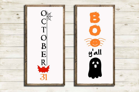 Download Free Halloween Porch Sign Svg Bundle So Fontsy