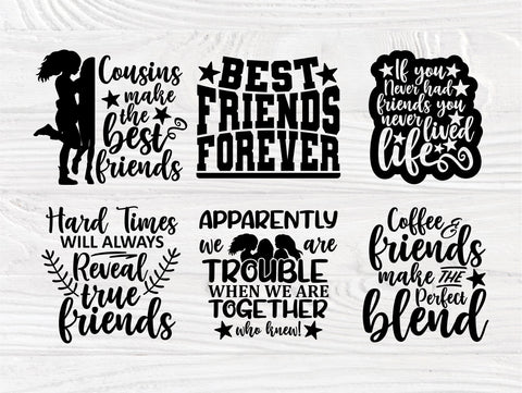 Download Friends Svg Bundle Friendship Svg Shirt Designs So Fontsy