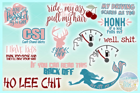 Download Fun Vehicle Decals Svg Bundle So Fontsy