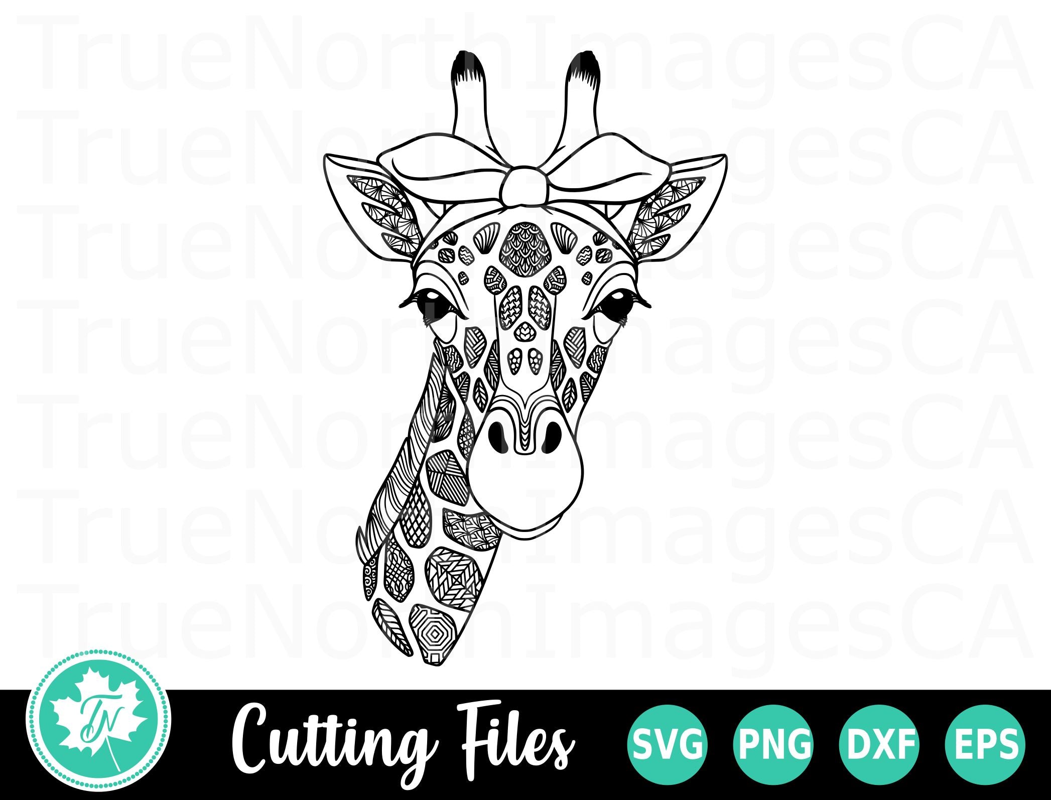 Download Giraffe Svg Zentangle Svg Mandala Svg So Fontsy