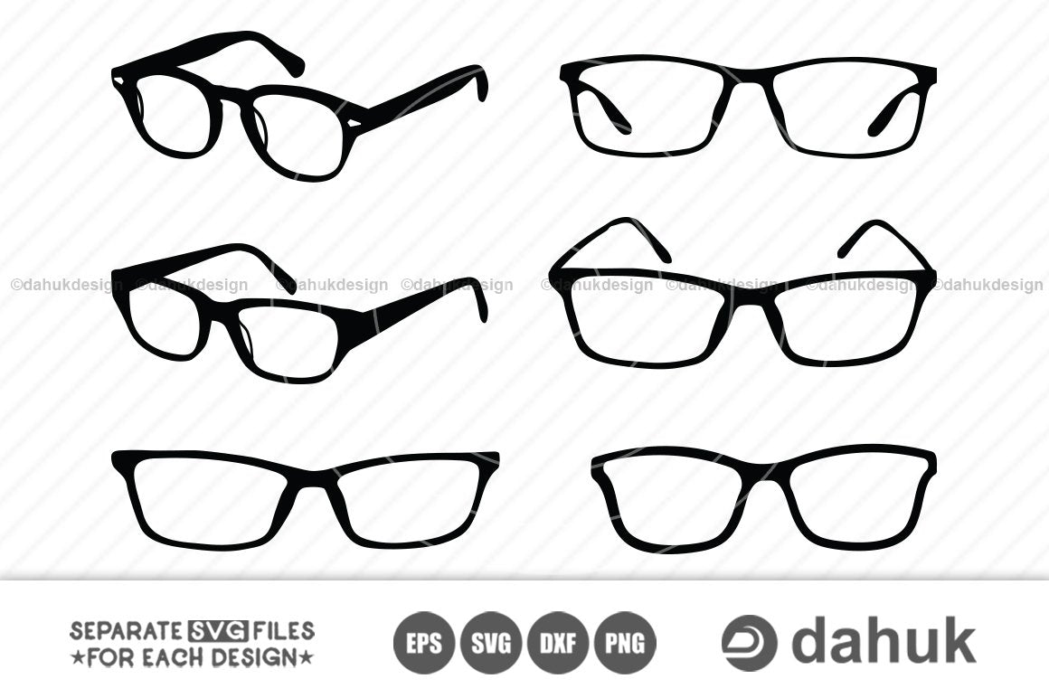 glasses frames clipart