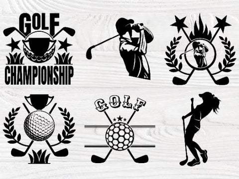 Download Golf Svg Bundle Sports Svg Logo Design Cut Files So Fontsy