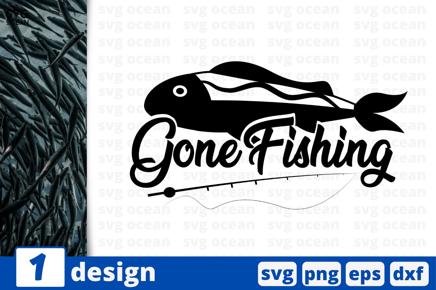 Download Gone Fishing Fishing Quotes Cricut Svg So Fontsy