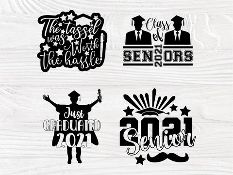 Download Graduation 2021 Svg Bundle Class Of 2021 Svg File So Fontsy