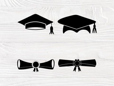 Download Graduation Cap Svg Graduation Clipart Silhouette So Fontsy