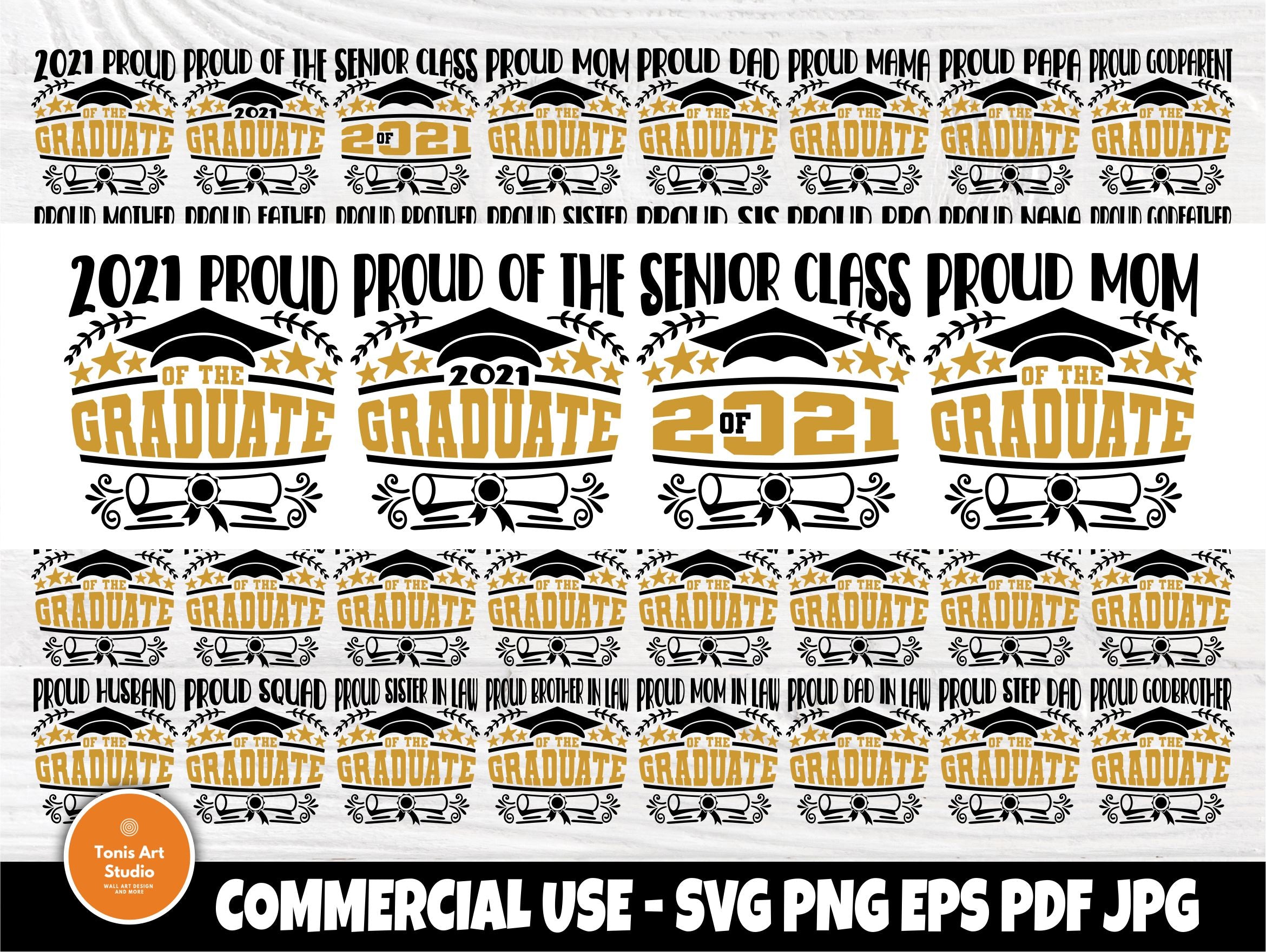 Download Graduation Svg Cut File Graduate 2021 Senior Svg So Fontsy