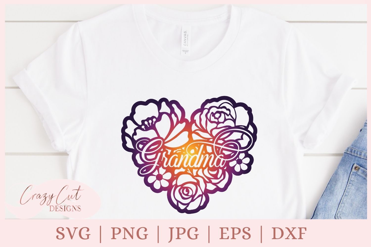 Download Grandma Heart Svg Grandma Shirt Svg So Fontsy