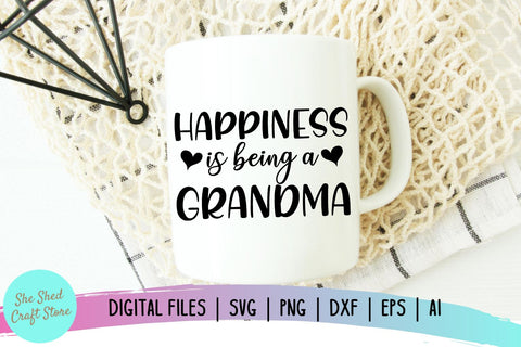 Download Grandma Svg Happiness Is Being A Grandma So Fontsy