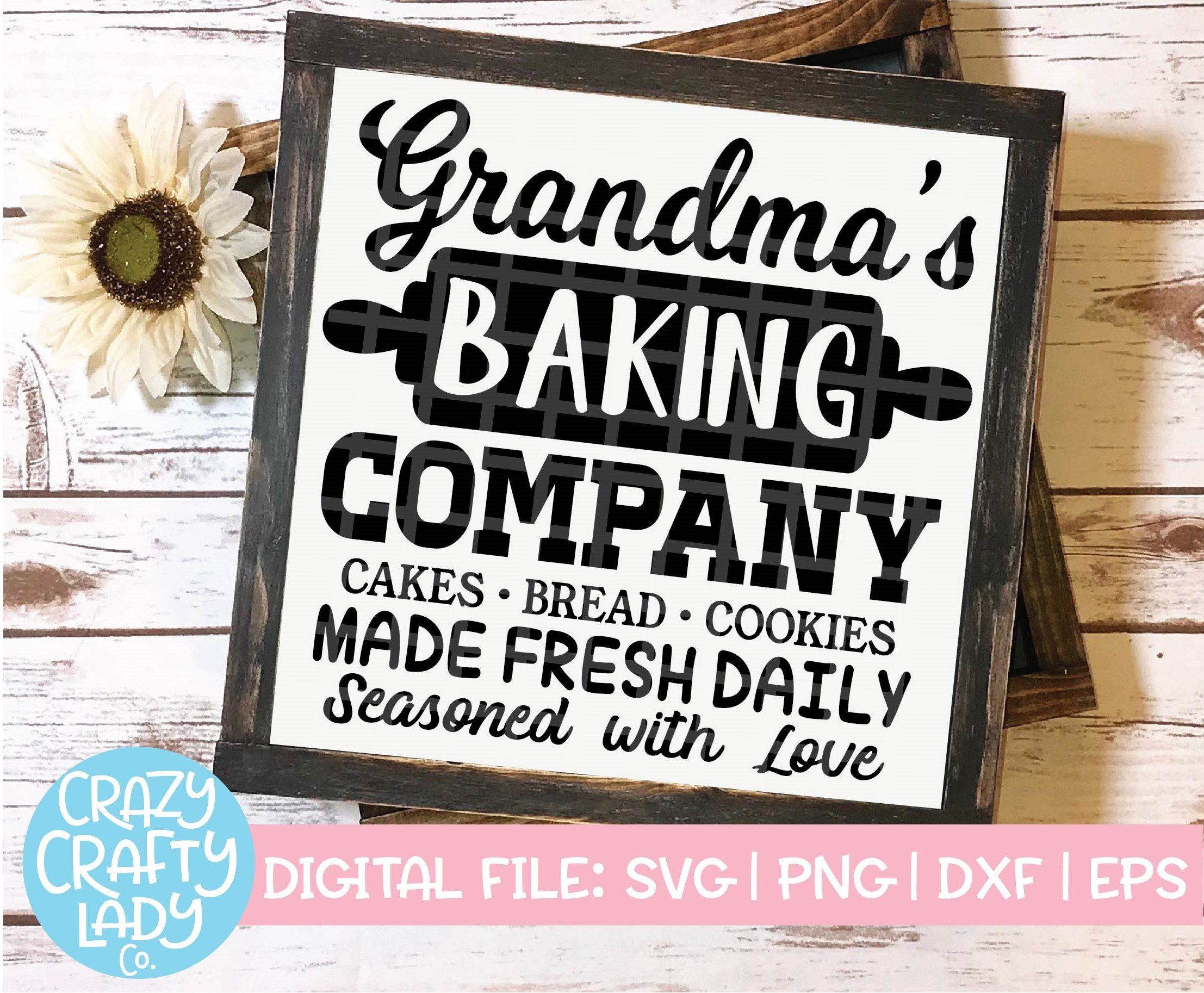 Download Grandma S Baking Company Kitchen Svg Cut File So Fontsy