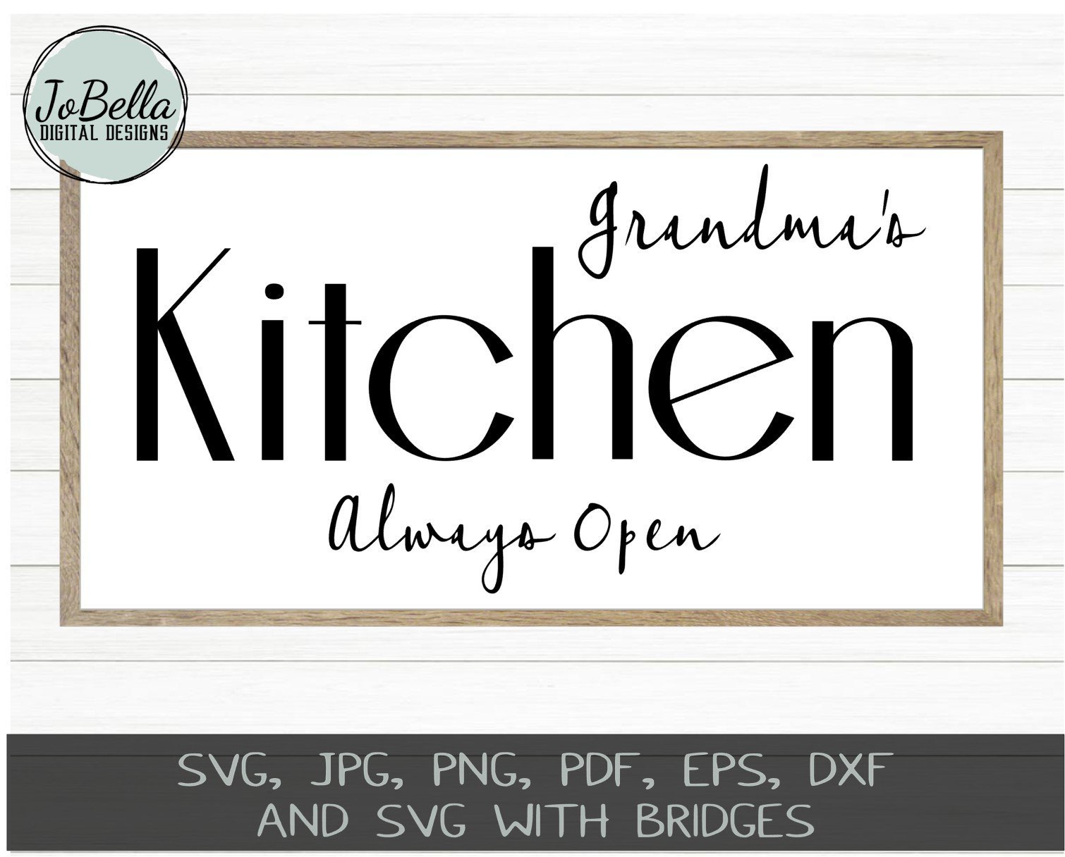 Grandma S Kitchen Svg Cut File And Printable So Fontsy