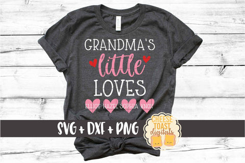 Download Grandma S Little Loves Valentine S Day Svg Png Dxf Cut Files So Fontsy