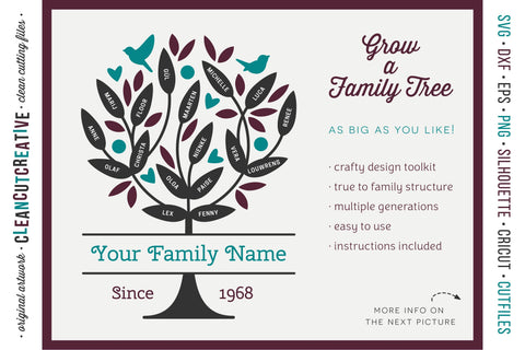 Free Free 282 Silhouette Family Tree Svg SVG PNG EPS DXF File