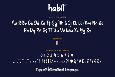 Habit - So Fontsy