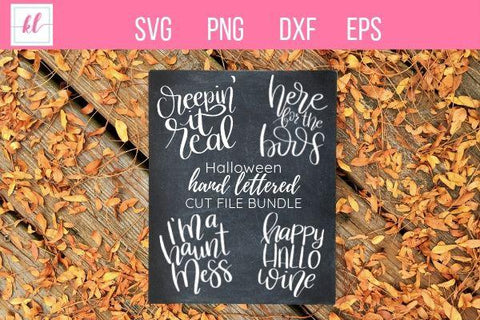 Download Halloween Quotes Hand Lettered Svg Bundle So Fontsy