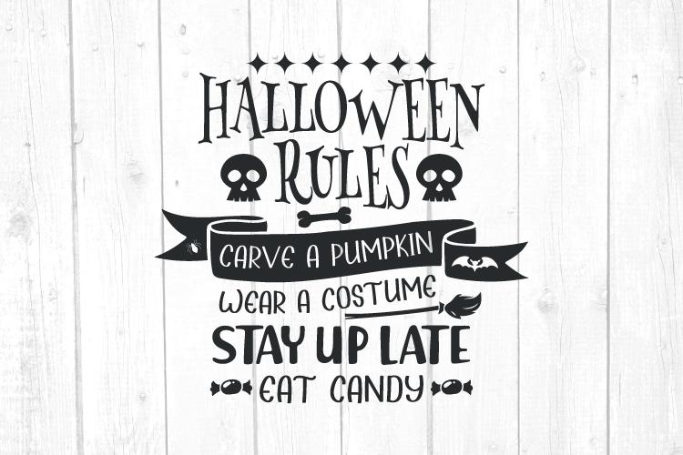 Download Halloween Rules Svg Halloween Svg Funny Halloween Halloween Subway Halloween Party Svg Files So Fontsy