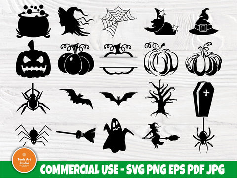 Download Halloween Svg Bundle Witch Svg Pumpkin Monogram So Fontsy