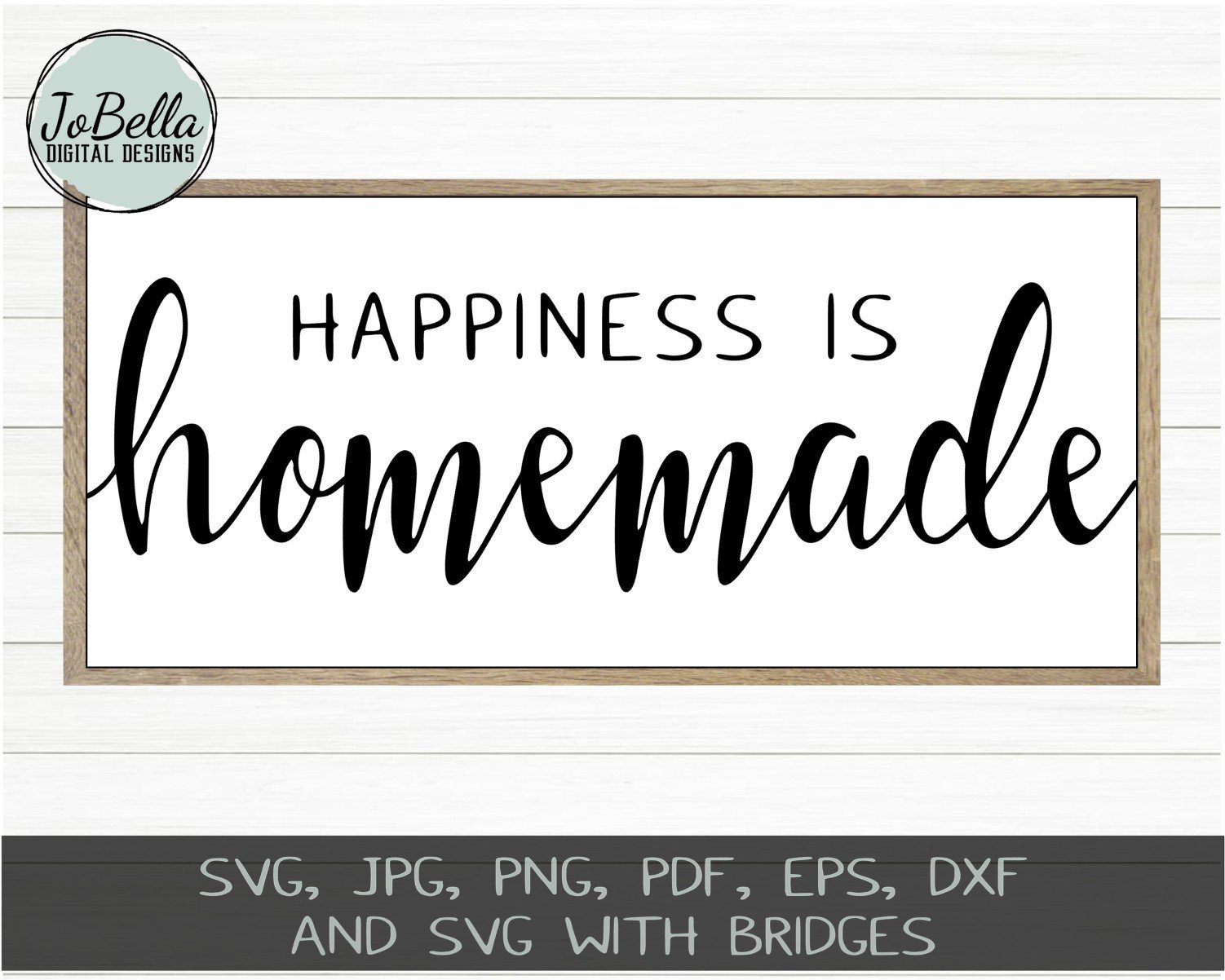 Download Happiness Is Homemade Svg Cut File And Printable So Fontsy