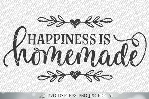 Download Art Collectibles Clip Art Jpg Farmhouse Svg Cut File Happiness Is Homemade Svg Home Decor Wood Sign Farmhouse Style Svg Kitchen Svg Dxf Svg