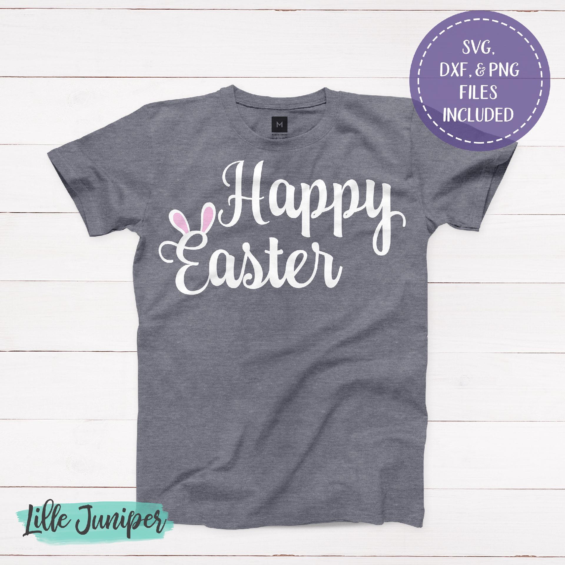 Download Happy Easter Svg Bunny Ears Svg Easter T Shirt Svg So Fontsy