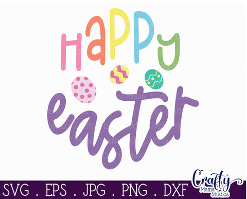 Happy Easter Round Sign Svg Happy Easter Sign Svg Paper Party Kids Scrapbooking Vadel Com