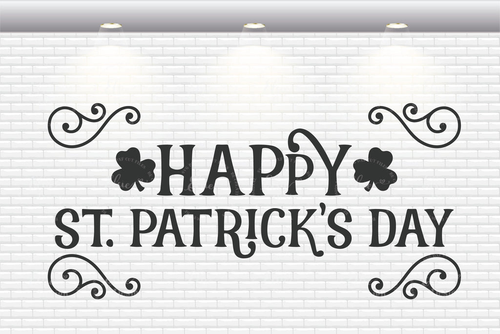 Happy St. Patrick's Day - SVG, PNG, DXF, EPS - So Fontsy