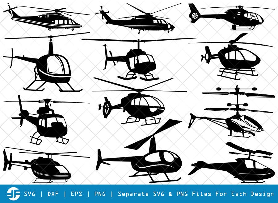 Download Digital Files Heli Designs Clipart Cricut Silhouette Studio Ready To Cut Svg Dxf Pdf Eps Png 14 Helicopter Silhouettes Printing Printmaking Visual Arts Commentfer Fr