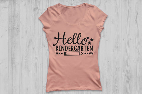 Download Hello Kindergarten Back To School Svg Cutting Files So Fontsy