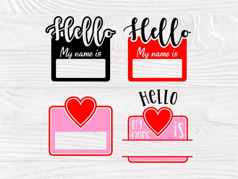 Download Hello My Name Is Svg Newborn Svg New Baby Svg Name Svg Newborn Cut Files For Cricut And Silhouette Newborn Monogram Baby Bundle So Fontsy