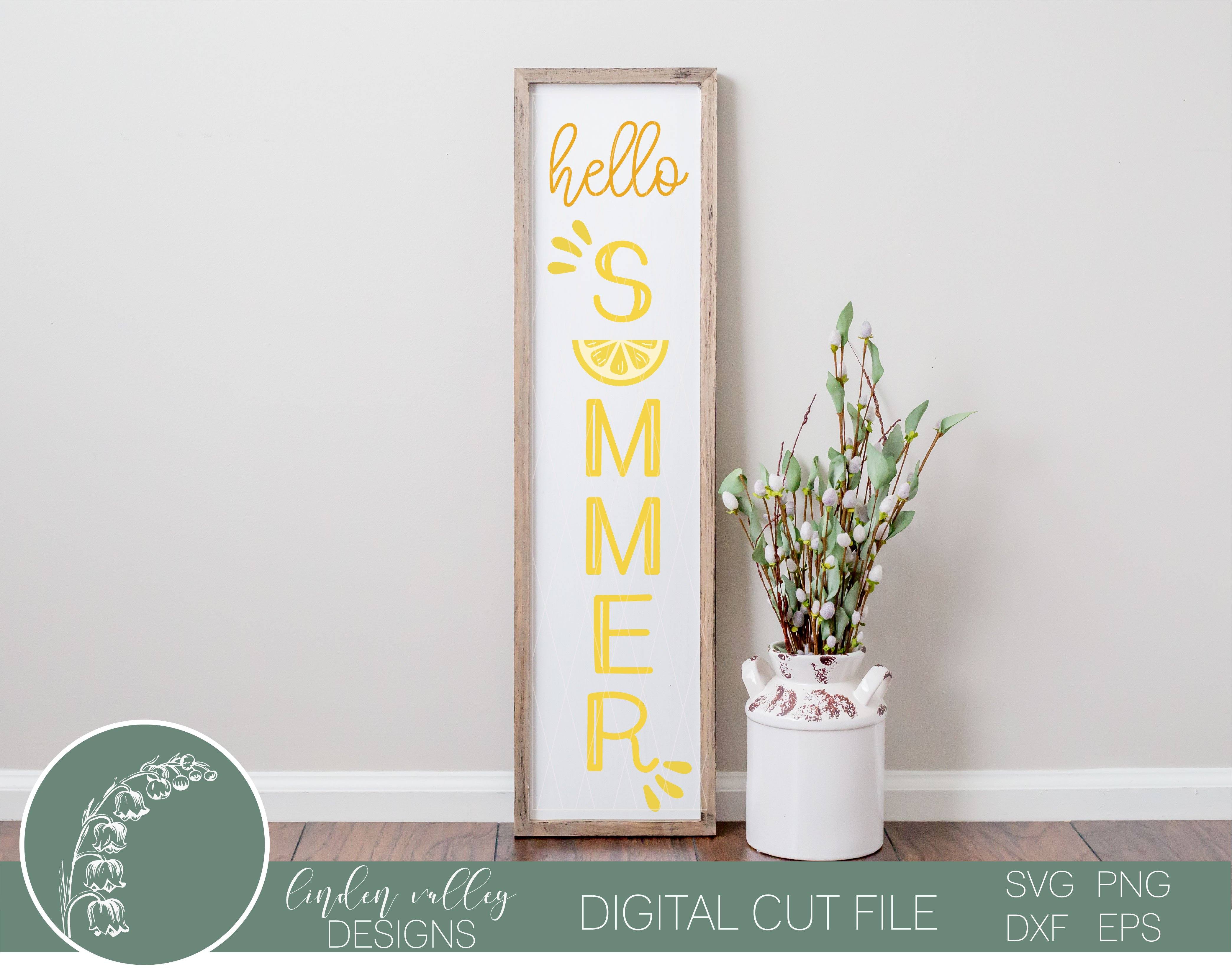 Free Free Hello Summer Vertical Svg 397 SVG PNG EPS DXF File