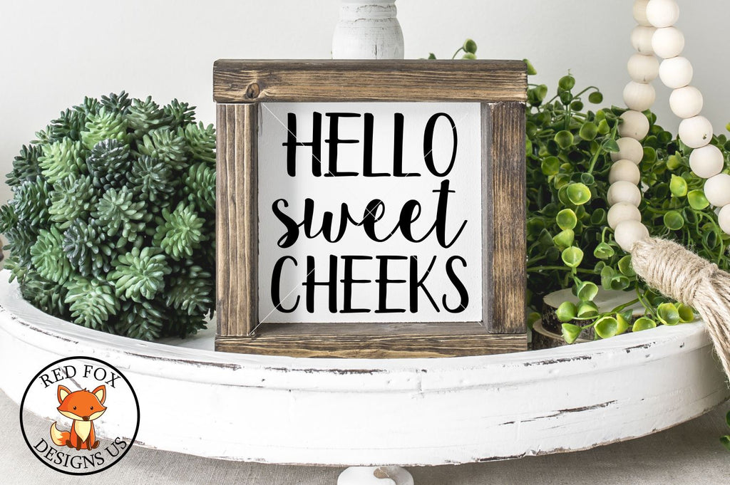 Download Hello sweet cheeks Svg, Farmhouse bathroom design - So Fontsy