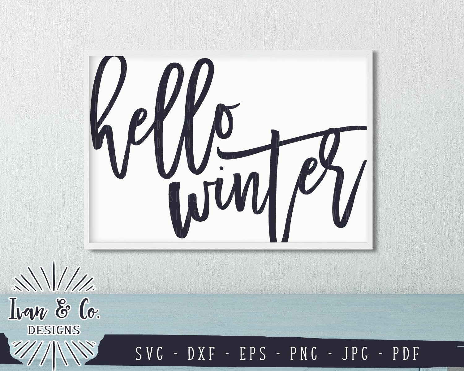 Download Hello Winter Svg Files Family Home Farmhouse Winter Svg 854693419 So Fontsy