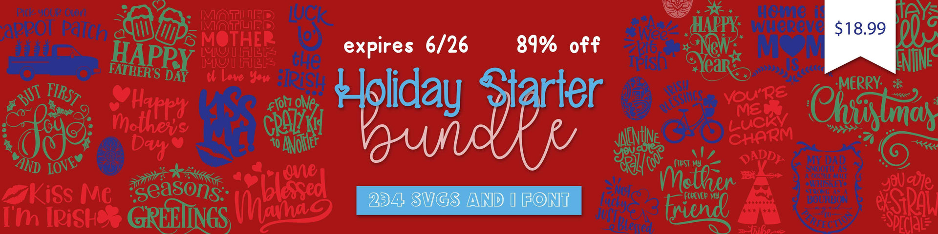 Download Holiday Starter Svg Design Bundle So Fontsy