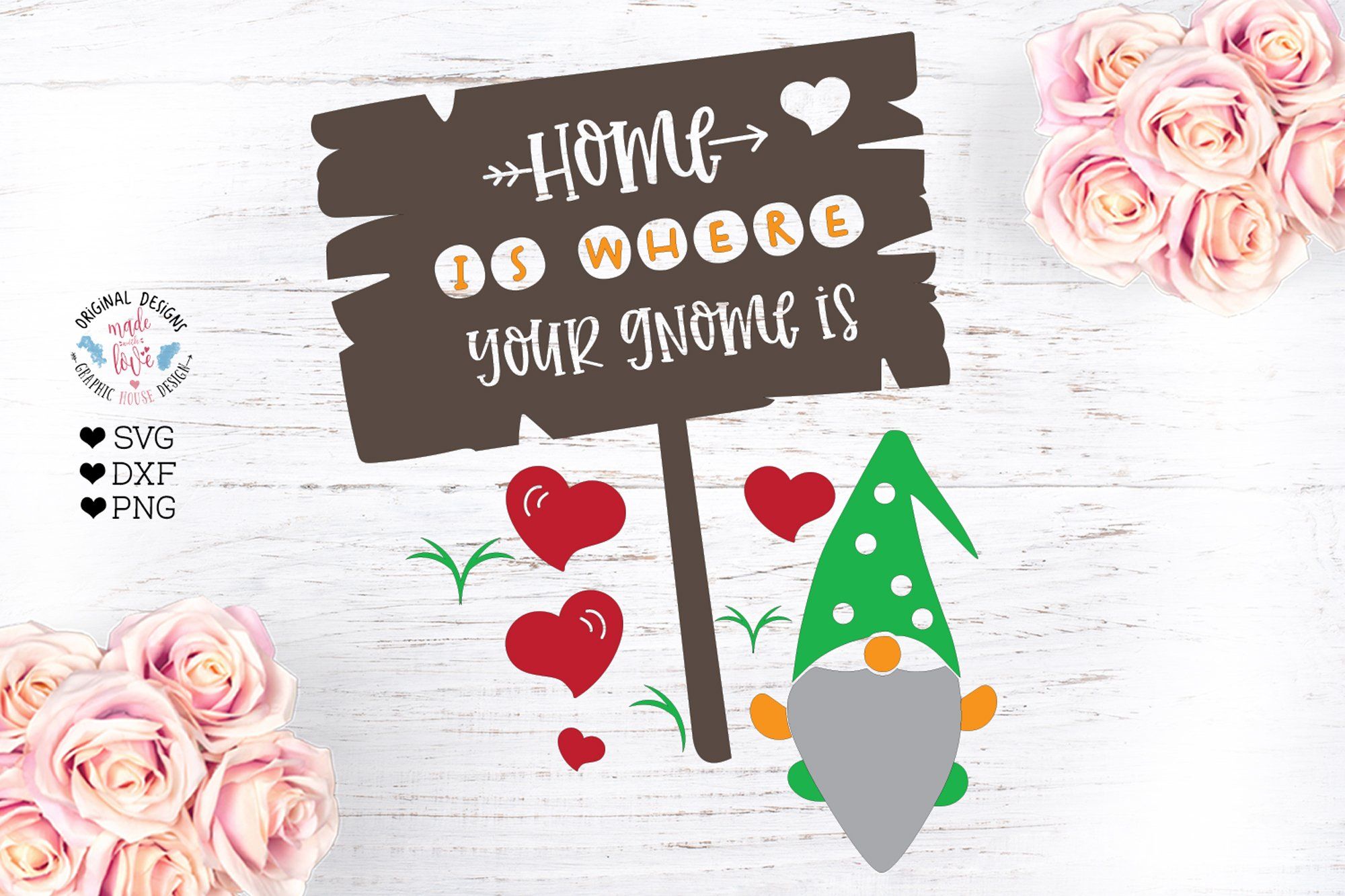 Free Gnome House Svg SVG PNG EPS DXF File