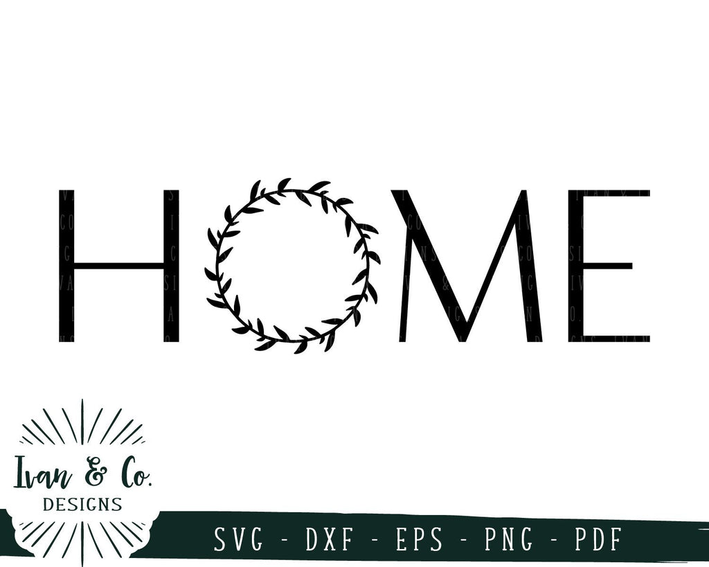 Free Free 344 Home With Wreath Svg SVG PNG EPS DXF File