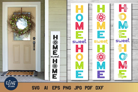 Free Free 274 Home Sweet Home Porch Sign Svg SVG PNG EPS DXF File