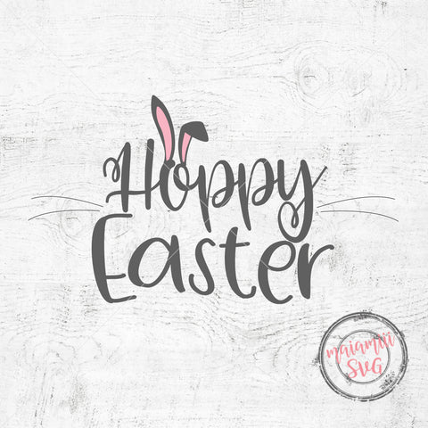 Download Hoppy Easter Svg Happy Easter Svg Easter Bunny Svg Easter Egg Svg Easter Sign Svg So Fontsy