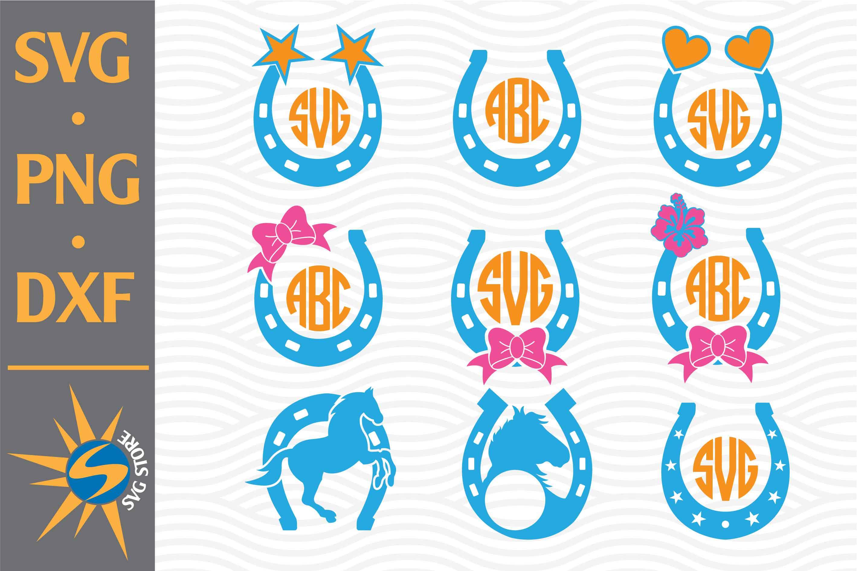 Download Horse Shoe Monogram Svg Png Dxf Digital Files Include So Fontsy