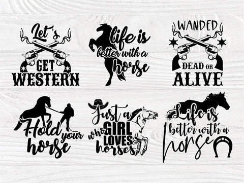 Download Horse Svg Bundle Horse Quotes Svg Horse Cut Files Horse Signs Horse Clipart Cut Files For Cricut And Silhouette Cowgirl Svg So Fontsy