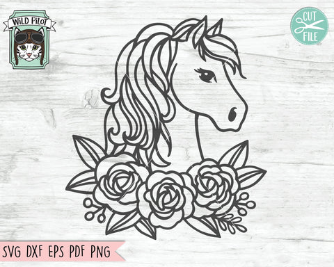 Download Horse Svg File Horse Flowers Svg Horse Cut File Horse Floral Svg Horse Flower Cut File Horse Clipart Cute Horse Vector Equestrian Svg So Fontsy