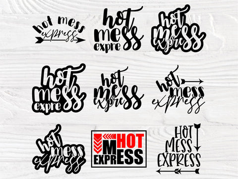 Download Hot Mess Express Svg Mom Life Svg Svg Files For Cricut Silhouette Cut Files Mother S Day Funny Cute Shirt Design Mama Svg Svg Designs So Fontsy