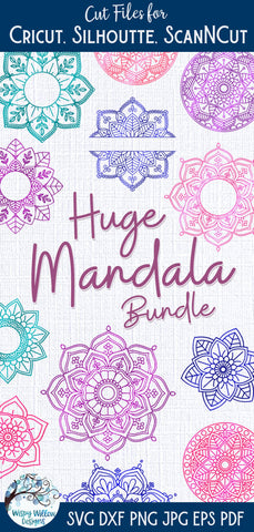 Download Huge Mandala Bundle 36 Designs So Fontsy